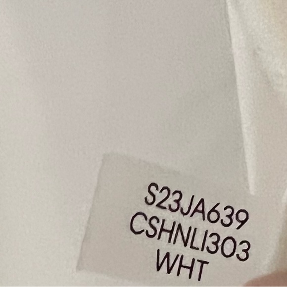 Calvin Klein White Lightweight Cuffed Blazer- Size 16 - Picture 6 of 7